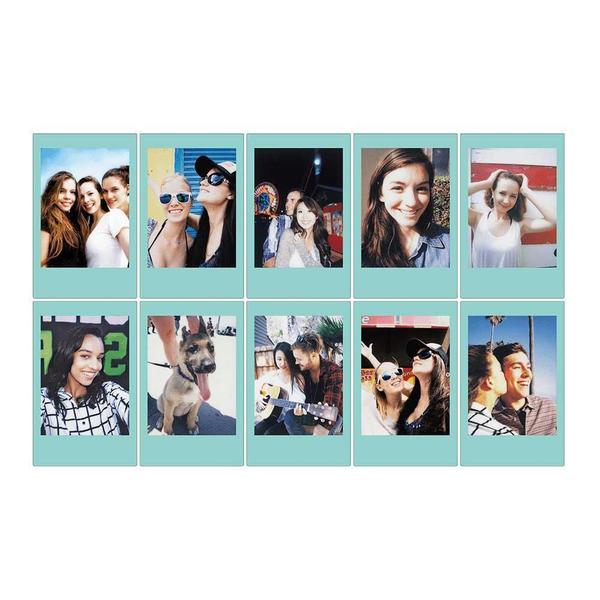 Imagem de Filme Instantaneo Fujifilm instax mini Sky Blue Com 10 Poses