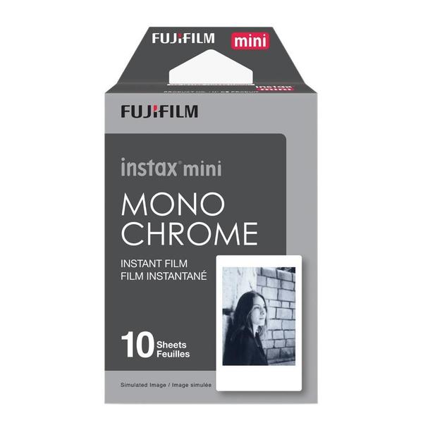 Imagem de Filme Instantaneo Fujifilm Instax Monochrome com 10 Unidades