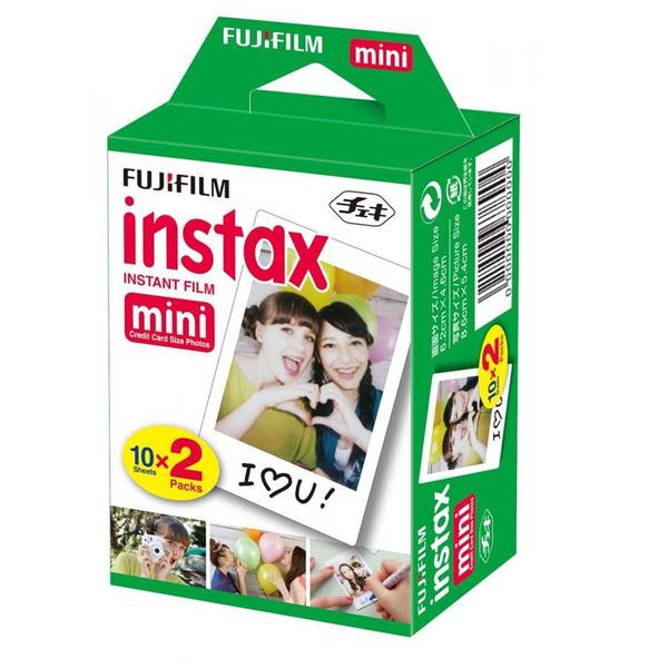 Filme Instantâneo Fujifilm Instax- Total De 20 Fotos Imagem de Filme Instantâneo Fujifilm Instax- Total De 20 Fotos
