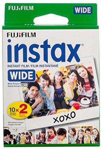 Imagem de Filme Instantâneo Fujifilm instax Wide, 20 Exposições, Branco, Nova Embalagem