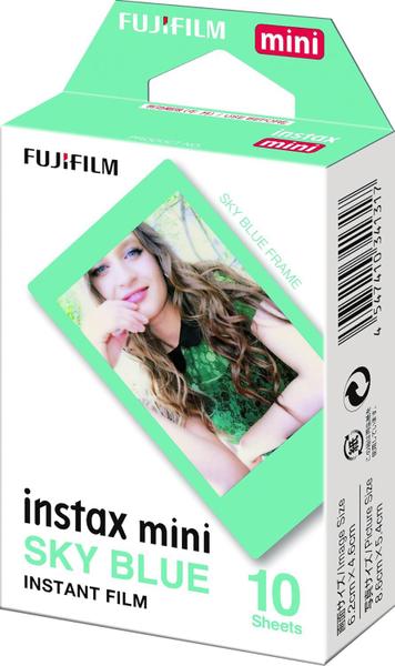 Imagem de Filme Instantâneo Fujifilm Sky Blue Instax Mini 10 Fotos