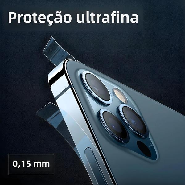 Imagem de Filme Protetor De Tela De Hidrogel TPU Ultrafino De Fibra Fosca Para iPhone 15 14 13 12 pro Max Mini