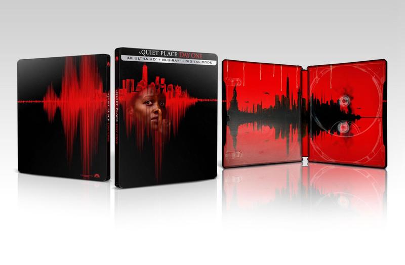 Imagem de Filme Um Lugar Silencioso: Day One 4K UHD Steelbook + Digital Copy