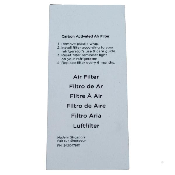 Imagem de Filtro Antibactéria Antiodor Original Refrigerador Electrolux