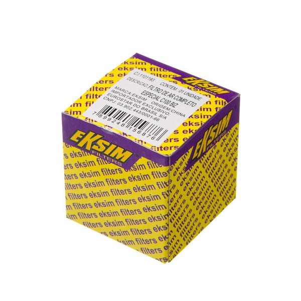Filtro Ar Completo Especial Eksim C 100 Biz Imagem de Filtro Ar Completo Especial Eksim C 100 Biz