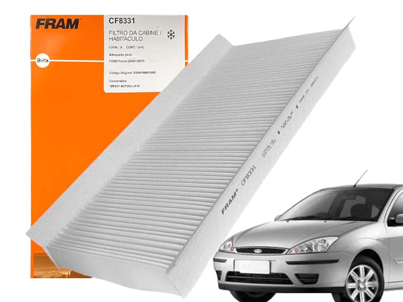 Imagem de Filtro Ar Condicionado Focus Hatch/Sedan 2001 a 2008 FRAM CF8331