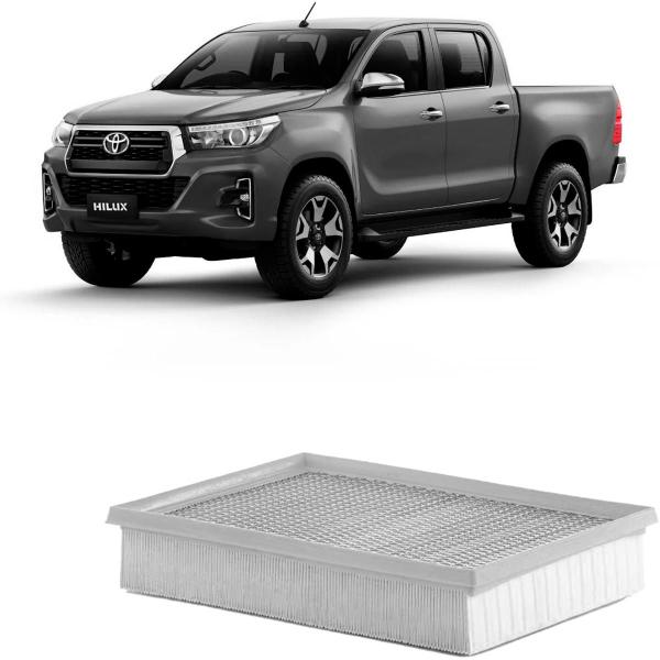 Filtro Ar Do Motor Toyota HiIlux 2.8 2015 a 2023 Mann Filter Imagem de Filtro Ar Do Motor Toyota HiIlux 2.8 2015 a 2023 Mann Filter