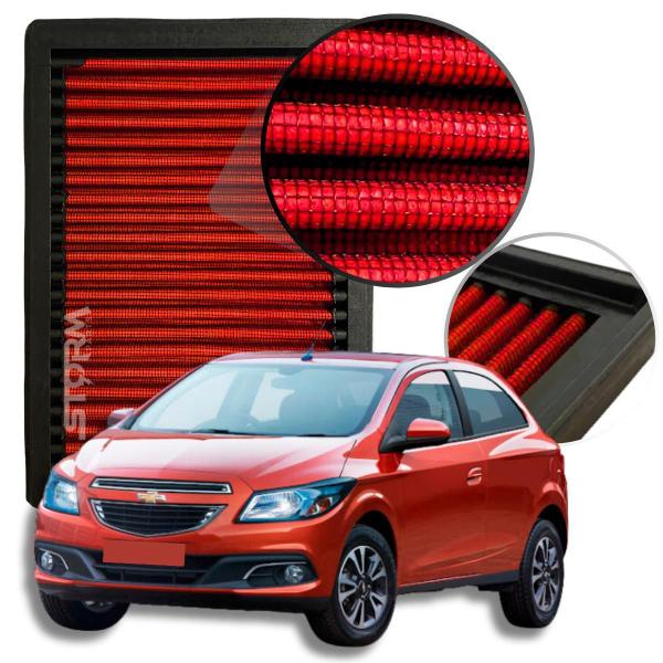 Imagem de Filtro Ar Esportivo Chevrolet Onix 1.0