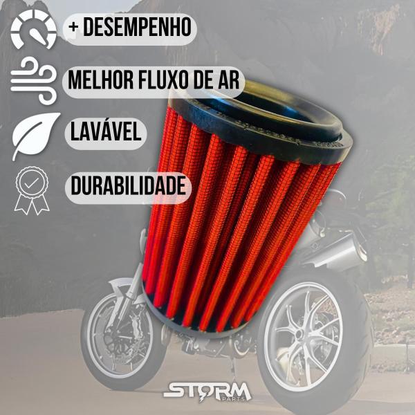 Imagem de Filtro Ar Esportivo Ducati Monster 1100 Cc Ano 2009 A 2012