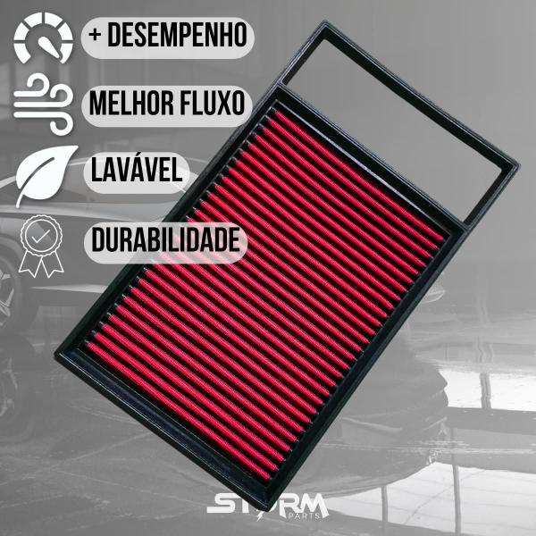 Imagem de Filtro Ar Esportivo Fiat Linea 1.8 16v - Rs Filter