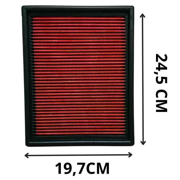 Filtro Ar Esportivo Fiat Palio Motor 1.4 8v Ano 2005 A 2012 - RS FILTER Imagem de Filtro Ar Esportivo Fiat Palio Motor 1.4 8v Ano 2005 A 2012