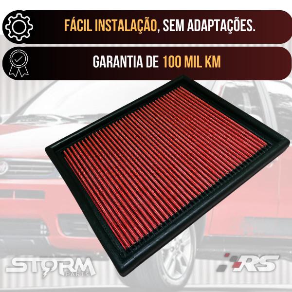 Filtro Ar Esportivo Fiat Palio Motor 1.4 8v Ano 2005 A 2012 - RS FILTER Imagem de Filtro Ar Esportivo Fiat Palio Motor 1.4 8v Ano 2005 A 2012
