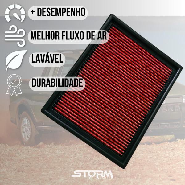 Imagem de Filtro Ar Esportivo Fiat Strada Motor 1.5 8v Ano 1998 A 2004