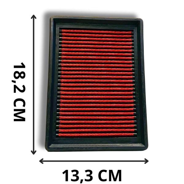 Filtro Ar Esportivo Gm Chevrolet Prisma 1.0 Ano 2006 A 2012 - Rs Filter Imagem de Filtro Ar Esportivo Gm Chevrolet Prisma 1.0 Ano 2006 A 2012