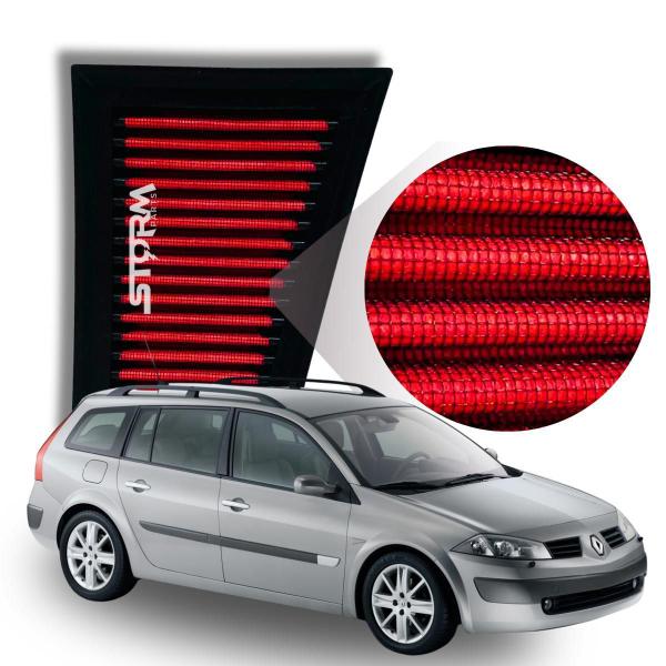 Filtro Ar Esportivo Megane Grand Tour 1.6 Flex 2007 A 2013 - Rs Filter Imagem de Filtro Ar Esportivo Megane Grand Tour 1.6 Flex 2007 A 2013