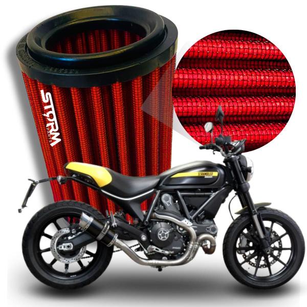 Imagem de Filtro Ar Esportivo Scrambler 800 Full Throttler 2016 a 2022