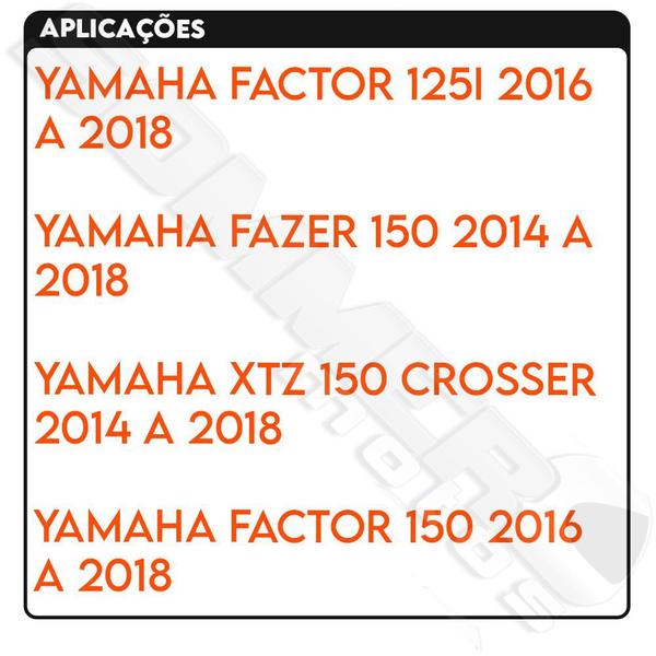 Imagem de Filtro Ar Factor 125/ Factor-Fazer 150/ Crosser 150 Valflex