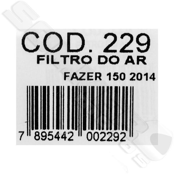 Filtro Ar Factor 125/ Factor-Fazer 150/ Crosser 150 Valflex Imagem de Filtro Ar Factor 125/ Factor-Fazer 150/ Crosser 150 Valflex