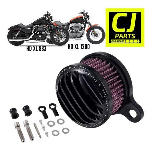 Filtro Ar Hd Sportster Xl 883 1200 04 Até 2013 Lavavel Preto - AHL Imagem de Filtro Ar Hd Sportster Xl 883 1200 04 Até 2013 Lavavel Preto