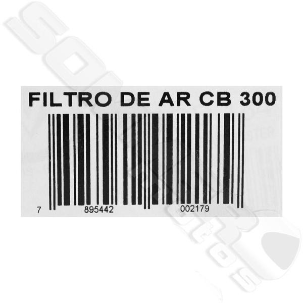 Filtro Ar Honda Cb 300 2010 A 2015 Valflex Imagem de Filtro Ar Honda Cb 300 2010 A 2015 Valflex