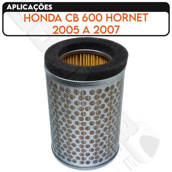 Imagem de Filtro Ar Honda Cb 600 Hornet 2005 A 2007 Valflex