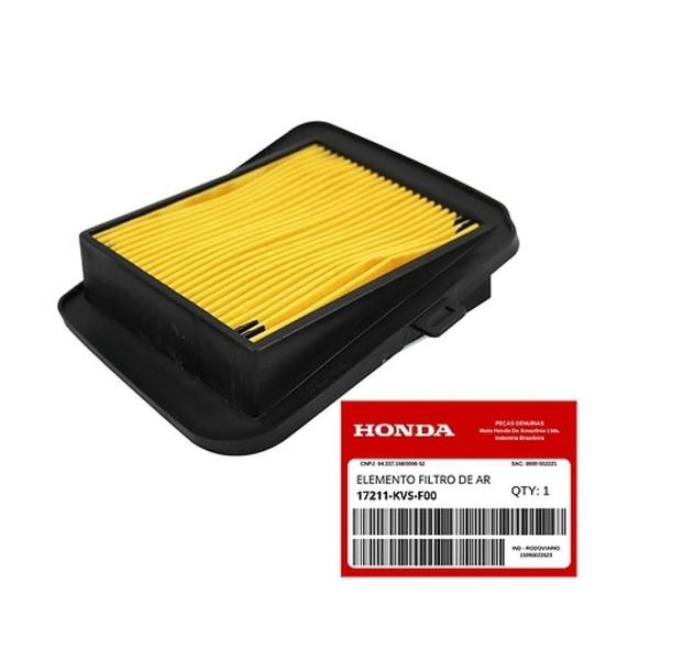 Filtro Ar Honda Cg Titan Fan Start 125 150 160 2014 A 2021 Imagem de Filtro Ar Honda Cg Titan Fan Start 125 150 160 2014 A 2021
