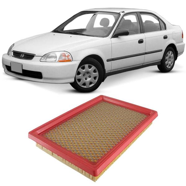 Imagem de Filtro Ar Honda Civic 1.6 96 a 2000 WEGA FAP2408