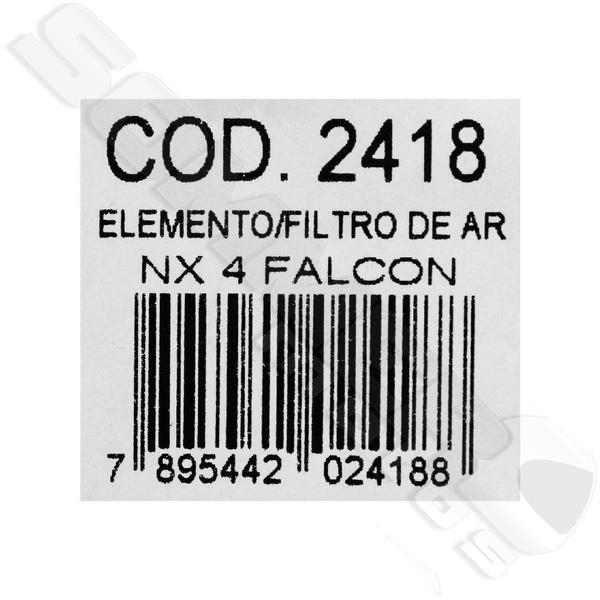 Imagem de Filtro Ar Honda Nx 400 Falcon 1999 A 2015 Valflex