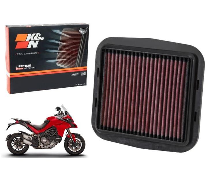 Filtro Ar K&n Ducati Multistrada 1260 PIKES PEAK 2021-2022 Imagem de Filtro Ar K&n Ducati Multistrada 1260 PIKES PEAK 2021-2022
