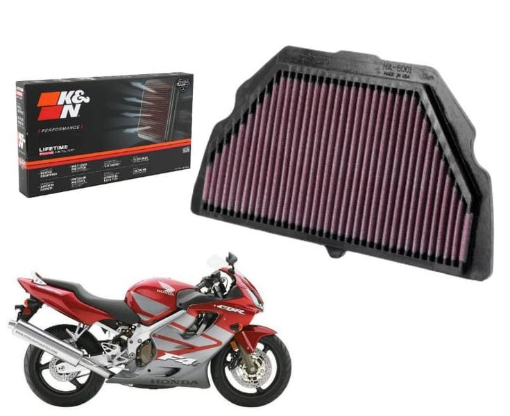 Imagem de Filtro Ar K&n esportivo CBR 600F F4i Cbr600f F4 2005-2006