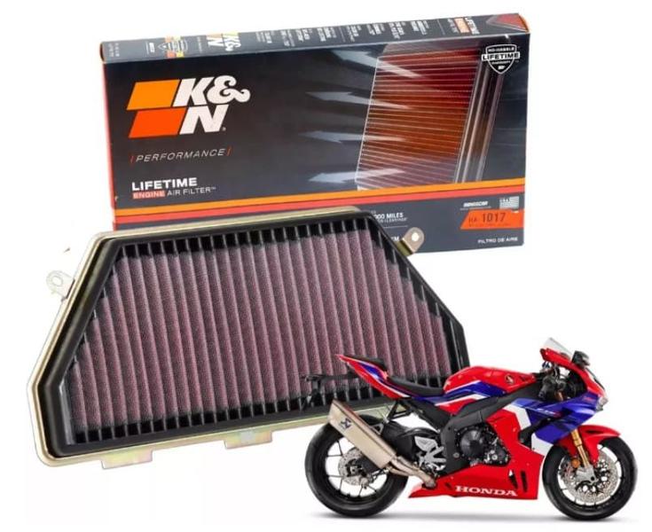 Imagem de Filtro Ar K&n Esportivo Lavavel CBR 1000RR 2019 2020 2021 2022