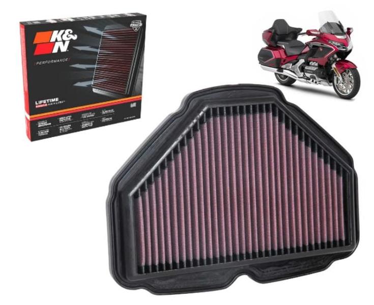 Imagem de Filtro Ar K&n Esportivo Lavavel Inbox GL 1800 Gold Wing 2023.