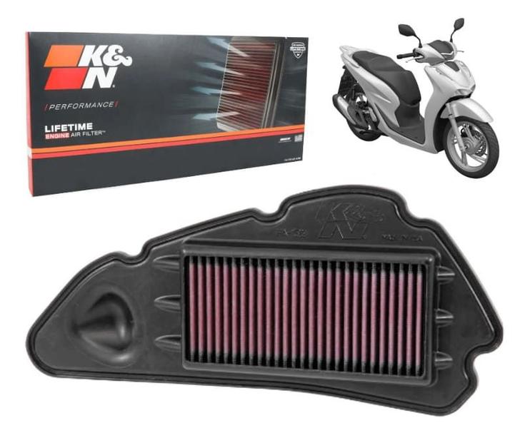 Imagem de Filtro Ar K&n HA-1513 SH 150i SH150 (scooter) 2017 á 2021