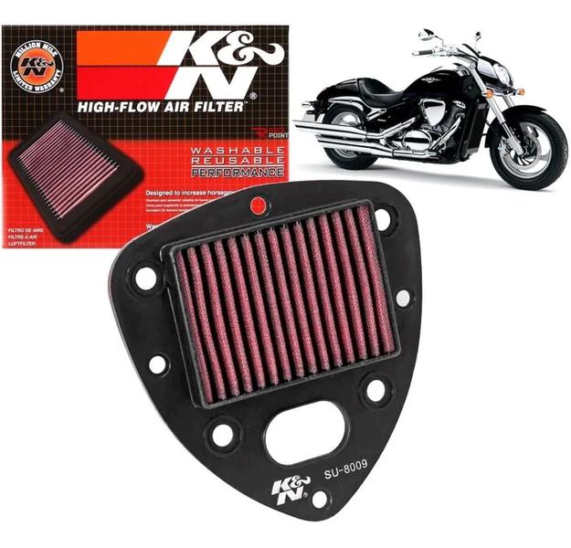 Imagem de Filtro Ar K&n Kn Suzuki Boulevard M800 2010 2011 2012 2013