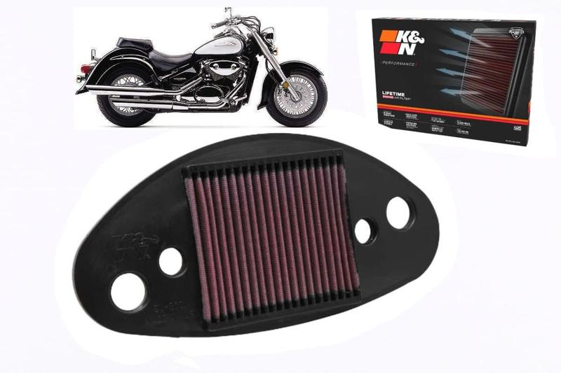 Filtro Ar K&n Suzuki VL800LC Intruder Volusia 800 2001/2008 Imagem de Filtro Ar K&n Suzuki VL800LC Intruder Volusia 800 2001/2008