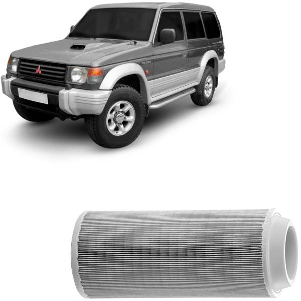 Filtro Ar Mitsubishi Pajero 2.8 1992 a 1995 Mann Filter Imagem de Filtro Ar Mitsubishi Pajero 2.8 1992 a 1995 Mann Filter