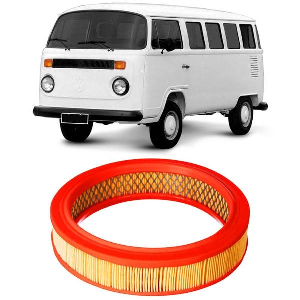 Imagem de Filtro Ar Volkswagen Kombi 1.6 82 a 84 Metal Leve