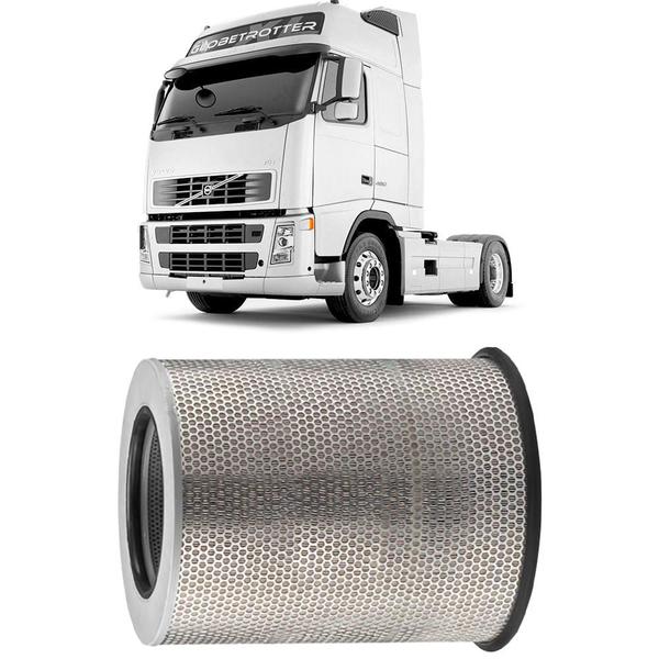 Imagem de Filtro Ar Volvo Serie FH FM NH D12 98 a 2006 MANN-FILTER C341500