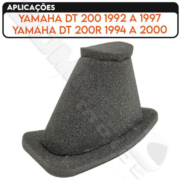 Imagem de Filtro Ar Yamaha Dt 200/ Dt 200R 1992 A 2000 Valflex