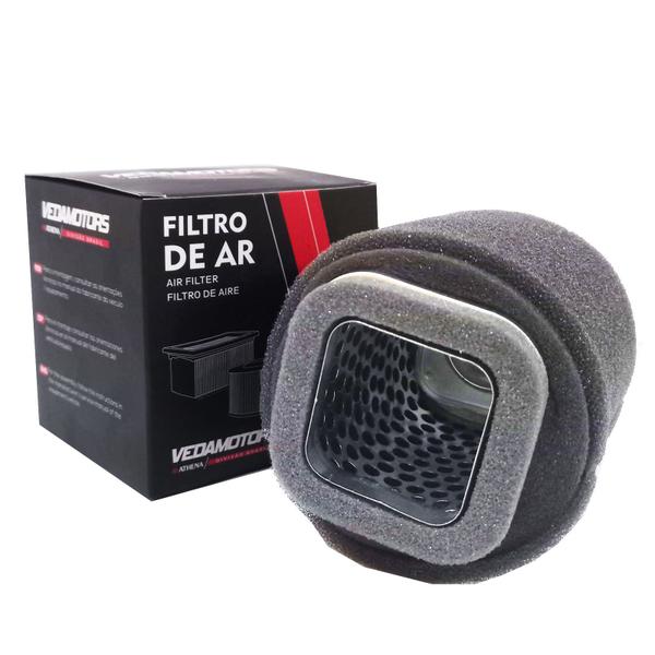 Filtro Ar Yamaha Ybr 125 2003 A 2008 Factor 125 2009 A 2015 - VEDAMOTORS Imagem de Filtro Ar Yamaha Ybr 125 2003 A 2008 Factor 125 2009 A 2015