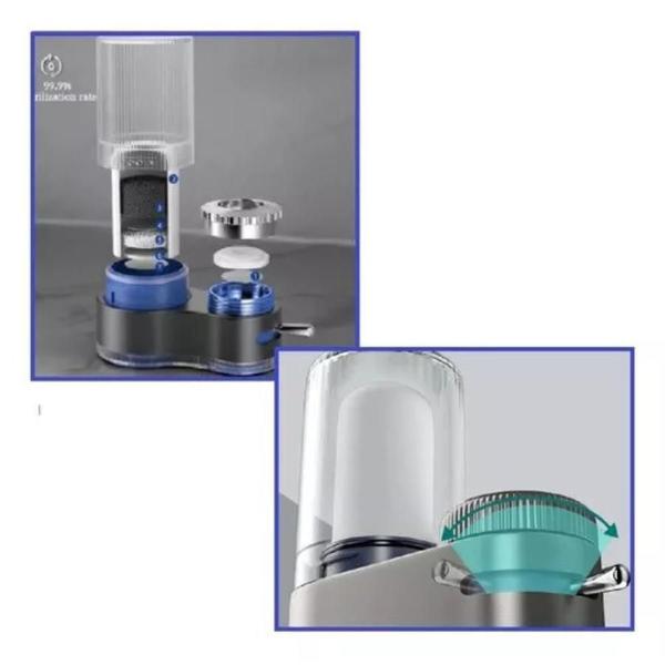 Filtro Bebedouro: Água Pura E Cristalina A Um Toque - MR Imagem de Filtro Bebedouro: Água Pura E Cristalina A Um Toque