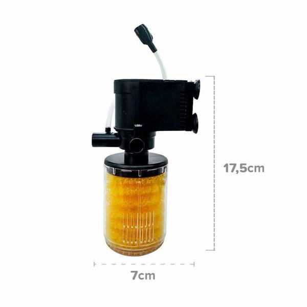 Imagem de Filtro Boyu Interno 1800L 700LH e Bomba Submersa para Aquários - 220V