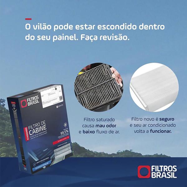 Imagem de Filtro Cabine Ar Condicionado Gol Fox Spacefox Voyage Polo