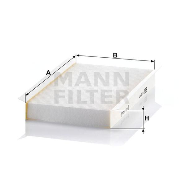 Imagem de Filtro Cabine Ar Condicionado Mann Discovery 3 2005-2009