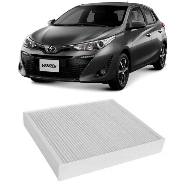 Imagem de Filtro Cabine Ar Condicionado Toyota Yaris 2019 Tecfil