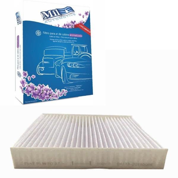Filtro Cabine Aromatizado Linea 1.8 16V 2007 Ate 2009 Punto 1.4 1.6 1.8 2007 Em Diante - FILTROS MIL Imagem de Filtro Cabine Aromatizado Linea 1.8 16V 2007 Ate 2009 Punto 1.4 1.6 1.8 2007 Em Diante