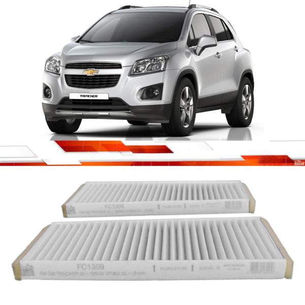 Filtro Cabine Aromatizado Tracker 2.0 16V 2001 Em Diante Grand Vitara 1998 Em Diante - FILTROS MIL Imagem de Filtro Cabine Aromatizado Tracker 2.0 16V 2001 Em Diante Grand Vitara 1998 Em Diante