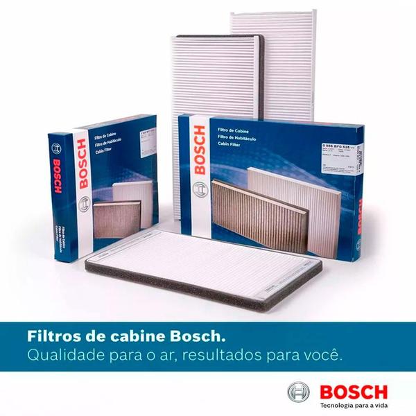 Imagem de Filtro Cabine Bosch Chevrolet Sonic + Higienizador Wurth