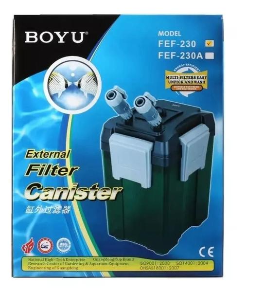 Imagem de Filtro Canister Boyu Fef-230 (100-300l) 800 L/h 110v