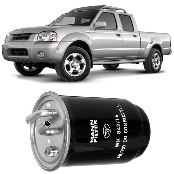 Imagem de Filtro Combustível GM S10 Blazer Nissan Frontier 2000 a 2005 WK842/14 Mann Filter